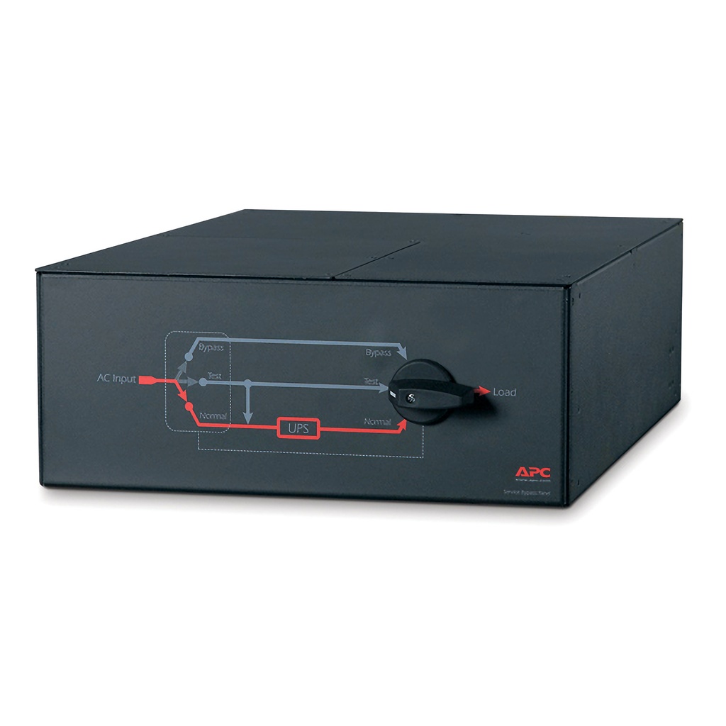Unidad De Bypass Para Mantenimiento Ups 200/208/240V 3 Toma L6-30R 3 Toma L6-20R P/Rack Apc Schneider