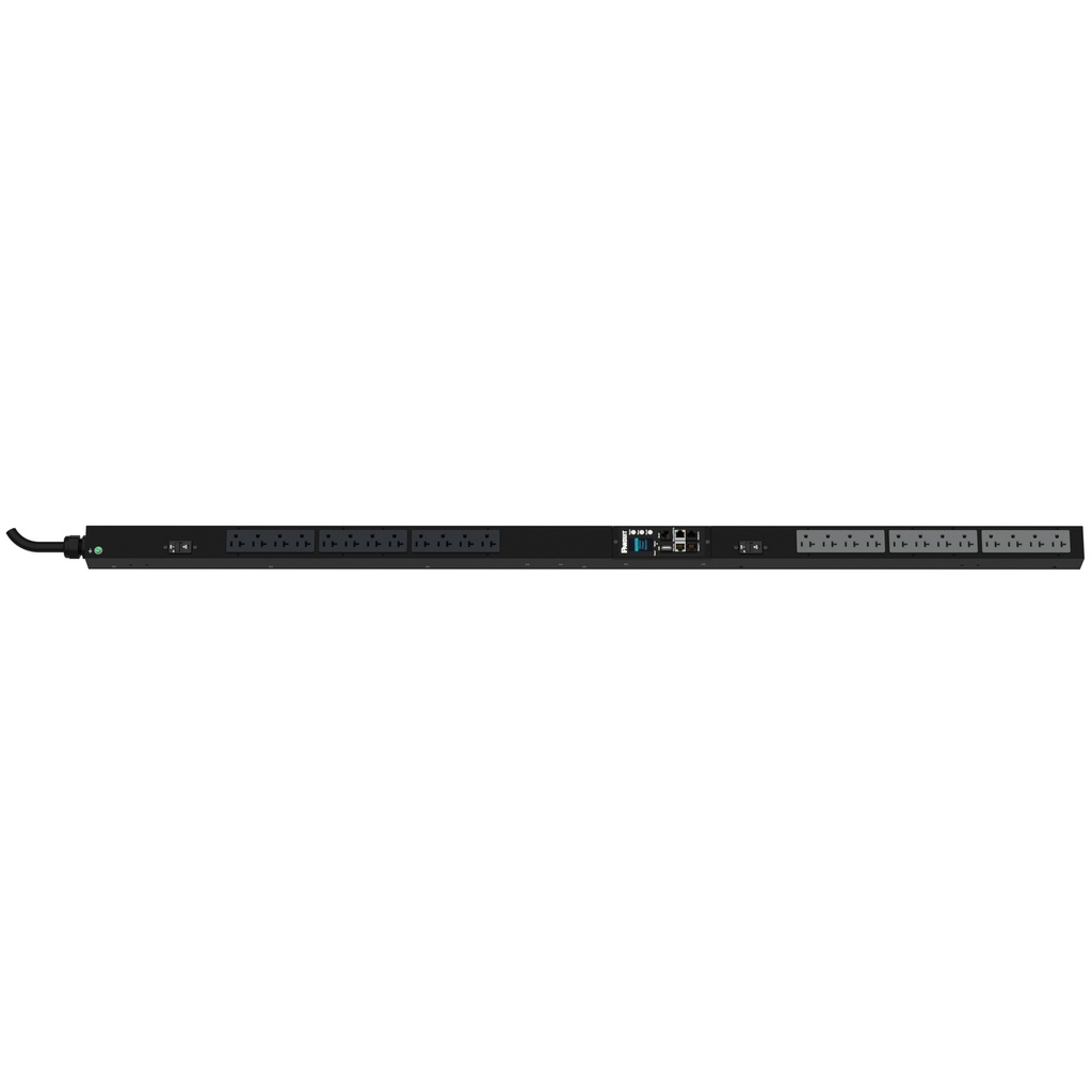 Pdu Vertical Entrada Monitoreada G6 30A 120V Salidas (24) 5-20R In L5-30P 3Mts Negra Panduit