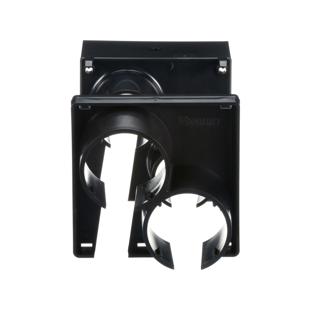 [FIDT4X4LBL] Acople P Fiber Runner 4X4 2 Puertos Negro Panduit