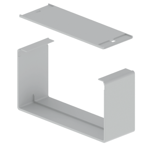 Cubre Juntas Para Bandeja Portacable 100X200Mm Gris U23X Unex