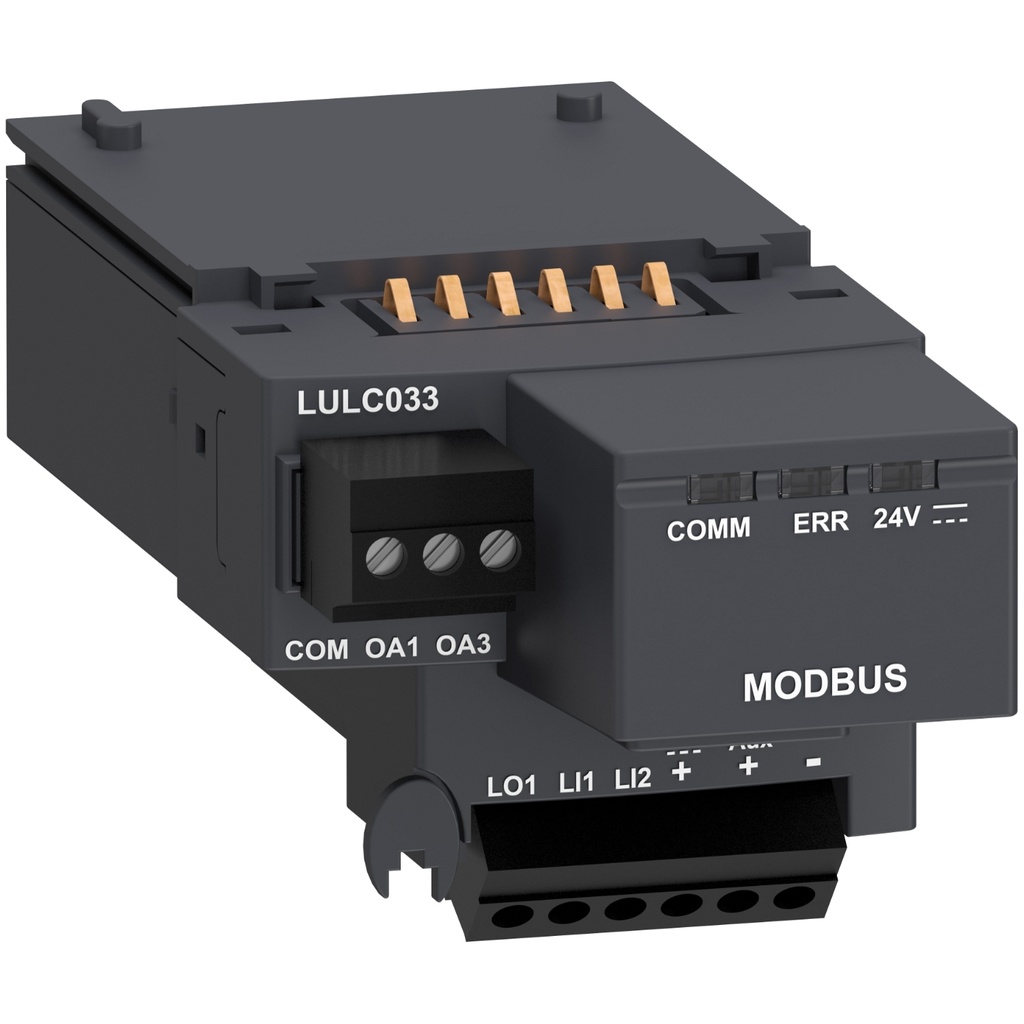 Modulo De Comunicacion Modbus Rtu Entrada Logica 24Vdc 7Ma Lul Tesys U Schneider