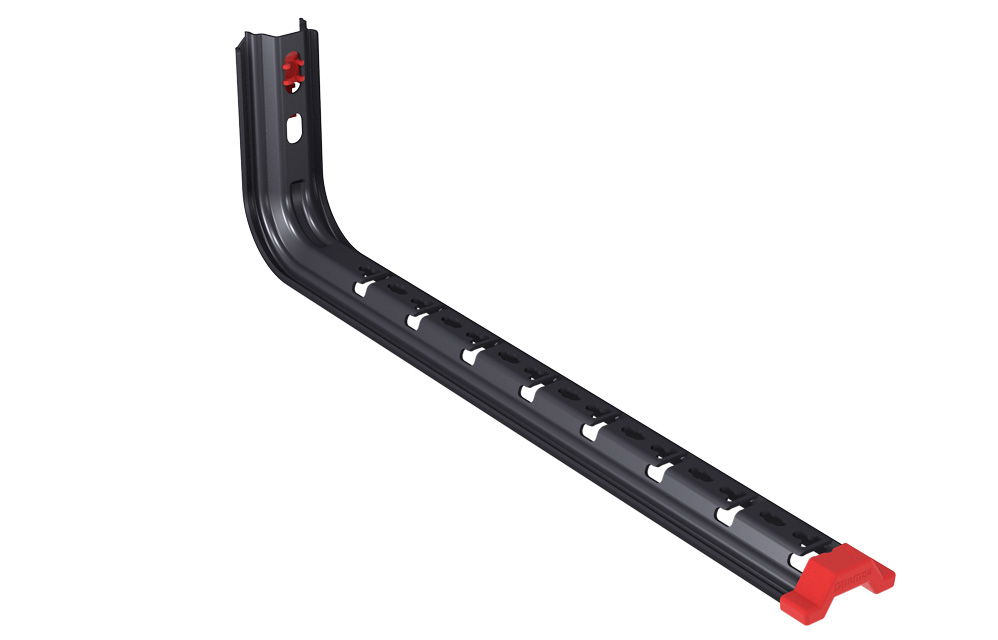 [62081304] Soporte Pared Omega Splus Longitud 300Mm Black C8 Negro Rejiband