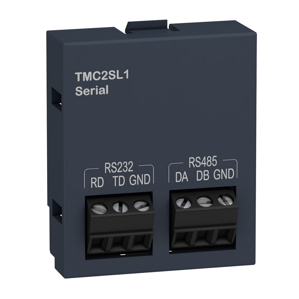 Modulo De Expansion Para Comunicacion Enlace Serial Modbus Rs232 Y Modbus Rs485 Para Modicon M221 Cartucho Tm2 Schneider