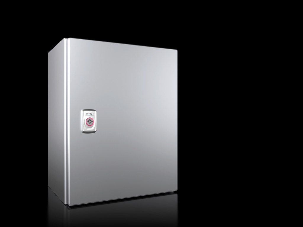 [1005000] Cofre Serie Ax Compacto Ip66 Nema 4X Ik10 En Acero Inoxidable Aisi 304 Ancho X Alto X Profundo 300X380X210 Mm Con Placa De Montaje  1005000 Rittal