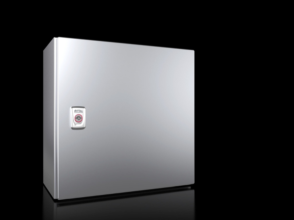 [1006000] Cofre Serie Ax Compacto Ip66 Nema 4X Ik10 En Acero Inoxidable Aisi 304 Ancho X Alto X Profundo 380X380X210 Mm Con Placa De Montaje  1006000 Rittal
