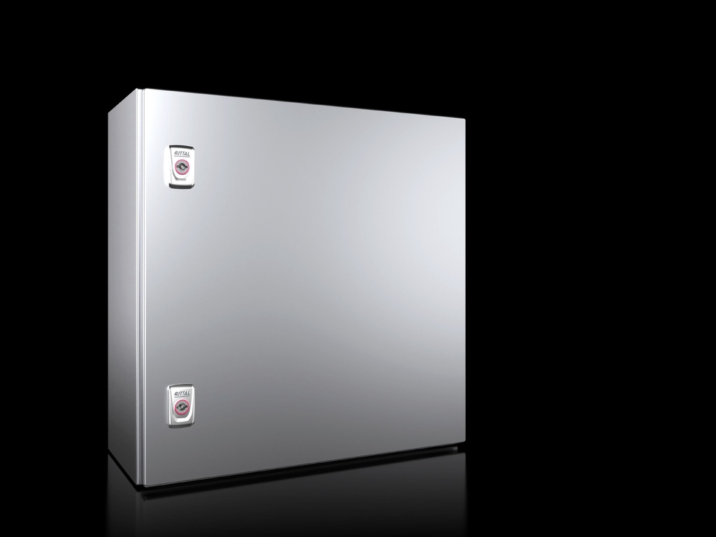 [1007000] Cofre Serie Ax Compacto Ip66 Nema 4X Ik10 En Acero Inoxidable Aisi 304 Ancho X Alto X Profundo 500X500X210 Mm Con Placa De Montaje  1007000 Rittal