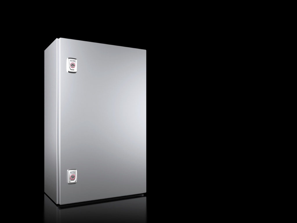 [1008000] Cofre Serie Ax Compacto Ip66 Nema 4X Ik10 En Acero Inoxidable Aisi 304 Ancho X Alto X Profundo 380X600X210 Mm Con Placa De Montaje  1008000 Rittal