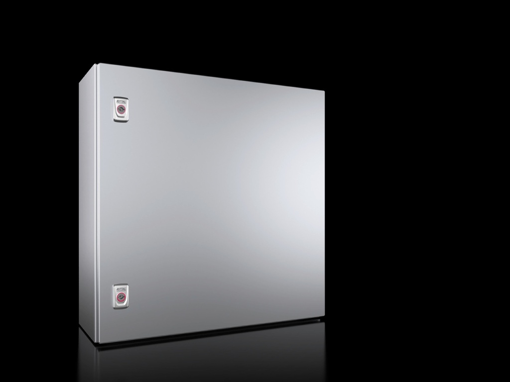 [1010000] Cofre Serie Ax Compacto Ip66 Nema 4X Ik10 En Acero Inoxidable Aisi 304 Ancho X Alto X Profundo 600X600X210 Mm Con Placa De Montaje  1010000 Rittal