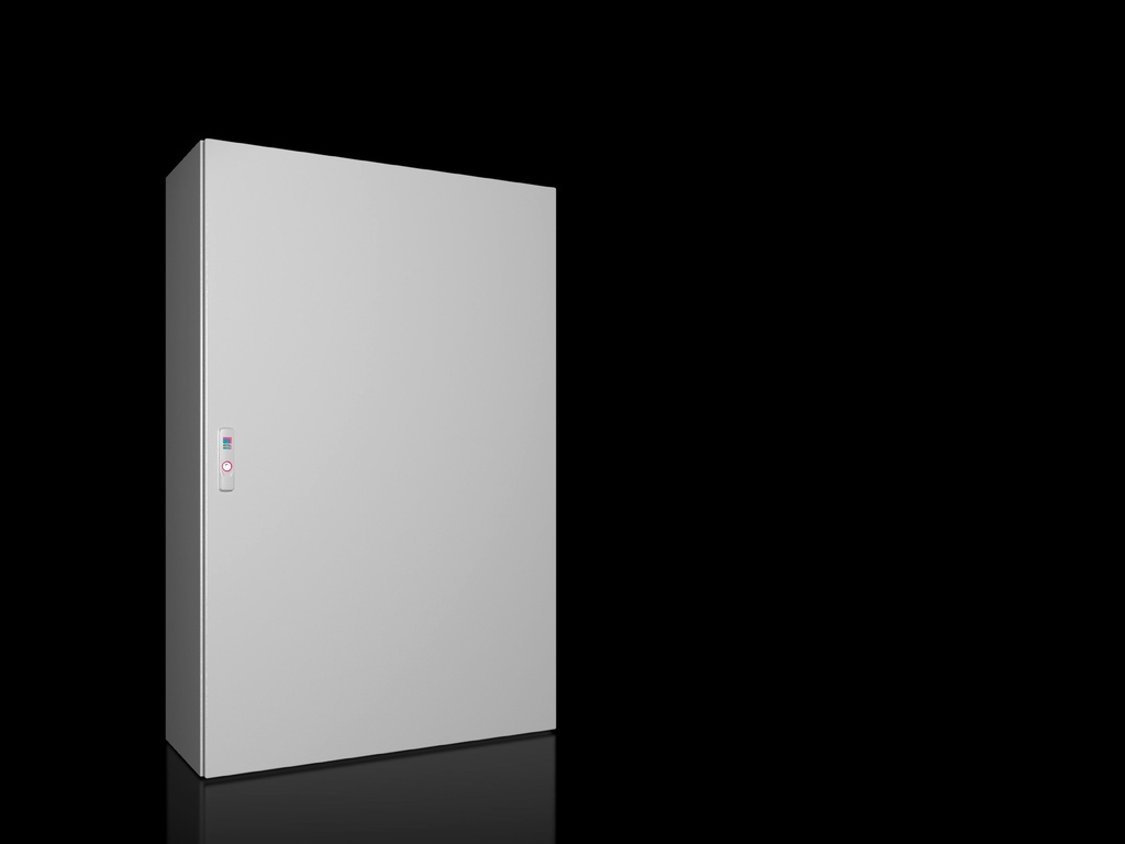 [1280000] Cofre Serie Ax Compacto Ral 7035  Ip66 Nema 4 Ik10 En Acero Ancho X Alto X Profundo 800X1200X300 Mm Con Placa De Montaje Rittal