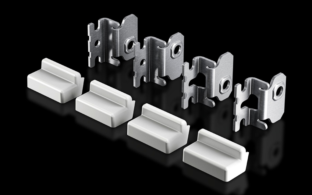 [2508020] Sz Soporte Para Fijacion Mural Para Ax Y Kx De Chapa De Acero Distancia A La Pared: 20 Mm Rittal