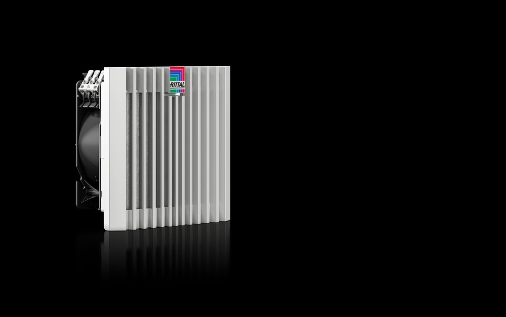 [3238700] Ventilador 63 A 72 Metros Cubicos Por Hora 230V Con Filtro De Salida Gris Ral7035 Ip54 Ancho X Alto 148.5 X 148.5 Mm Rittal
