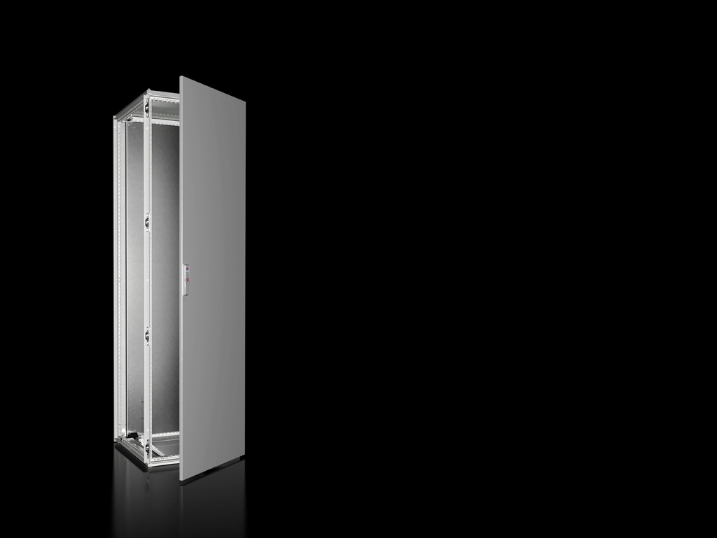 [8606000] Sistema De Armarios Ensamblables Vx Ancho X Alto X Produndo 600X2000X600 Mm Chapa De Acero Con Placa De Montaje Puerta En El Frontal Rittal