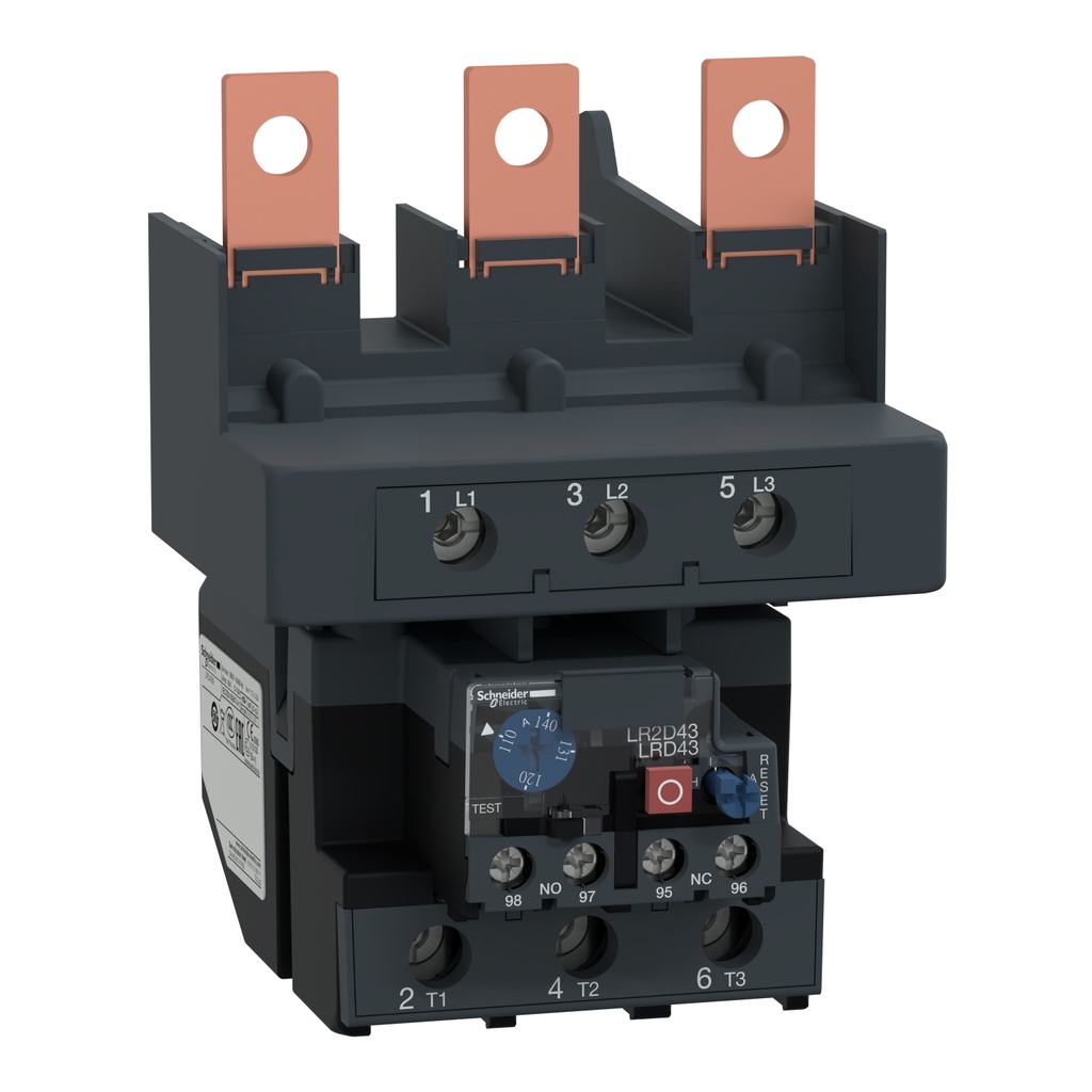 Lre32 Rele Termico 110-140A 1Na+1Nc Montaje En Contactor D150 Clase 10 Tesys Deca Schneider