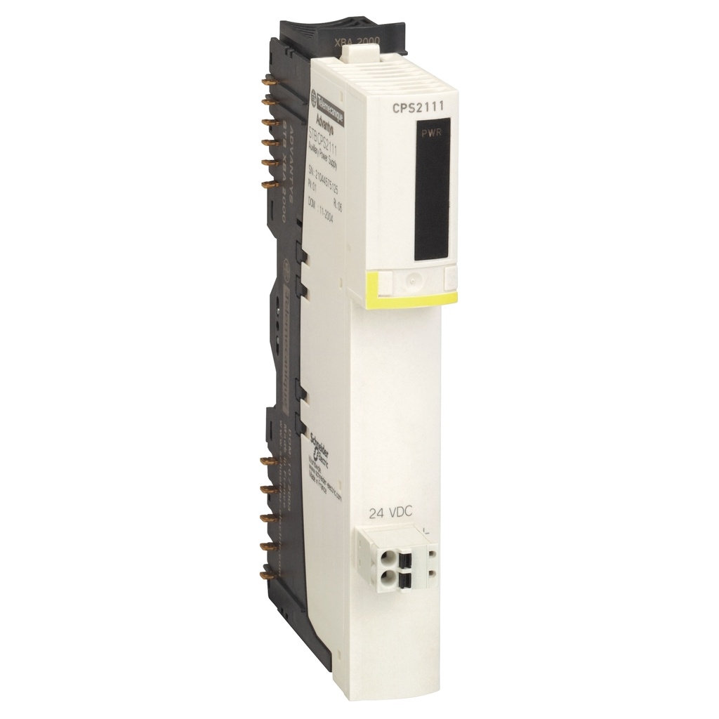 Kit Fuente Alimentacion Auxiliar Logica Para Modulo E/S Alimentacion 19-30Vdc Conectores + Base Stbxba2100 + Modulo Stbcps2111 Modicon Stb Schneider