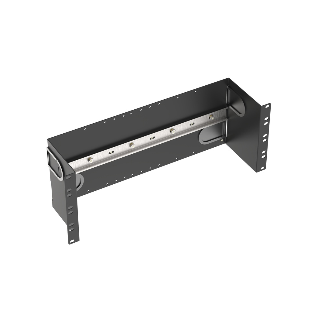 Soporte De Montaje En Riel Din 4Ru P/Rack Estandar 19"Negro Panduit