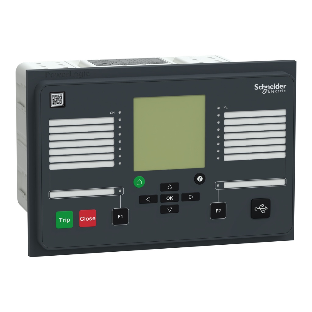 Rele De Proteccion Alimentacion 48-230V Ac/Dc 12 Entradas Digitales 14 Salidas Digitales Comunicacion Dnp3 / Tcp / Modbus Tcp / Ethernet/Ip / Iec 60870-5-103 / Dnp3 / Modbus Rtu / Devicenet Montaje Empotrado Powerpact B Schneider
