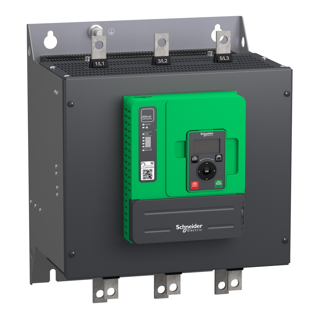 [ATS480C25Y] Arrancador Suave Ats480 Proceso 75Kw 100Hp 220V 250A / 132Kw 200Hp 440V 250A 200-690Vac Modbus Integrado Pantalla Led Aplicacion Maquinas Complejas Schneider