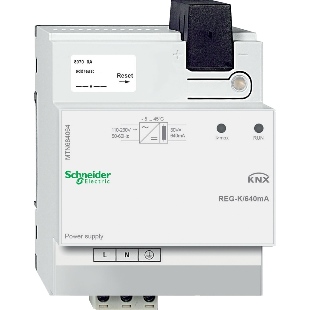 [MTN684064] Fuente De Alimentacion Para Tension De Bus Entrada 110-230Vac Salida 30Vdc 640Ma Knx Schneider