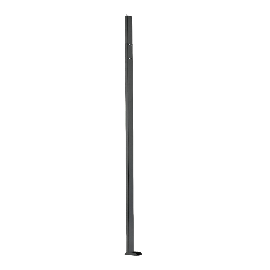 Poste De Tramo Medio Net-Contain 42-52Ru Negro Panduit