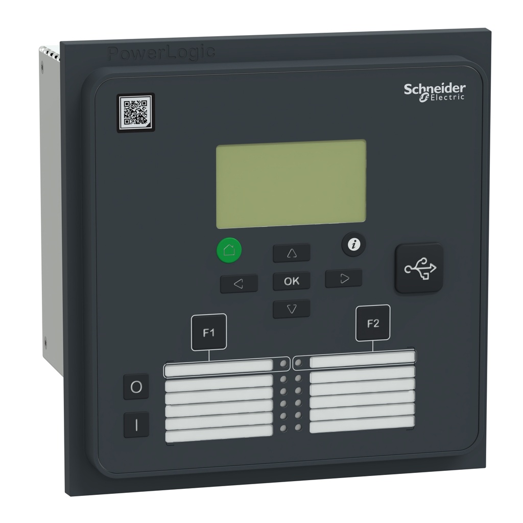 [REL52022] Rele De Proteccion Alimentacion 48-230V Ac/Dc 16 Entradas Digitales 8 Salidas Digitales Comunicacion Dnp3 Tcp / Modbus Tcp / Ethernet/Ip / Iec 60870-5-103 / Dnp3 / Modbus Rtu / Devicenet Montaje Empotrado Powerpact B Schneider