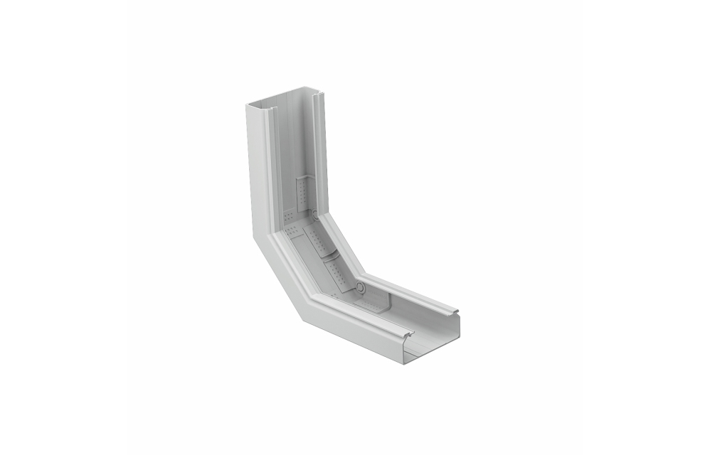 Cambio De Nivel 90 Gradosc Aislante 60X100 Plastico Pvc Gris Metatray Pemsa