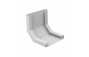 Cambio De Nivel 90 Gradosc Aislante 60X300 Plastico Pvc Gris Metatray Pemsa