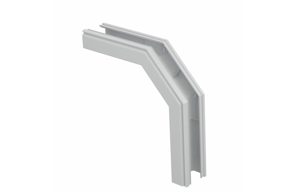 Cambio De Nivel 90 Gradosc Aislante 60X100 Plastico Pvc Gris Metatray Pemsa