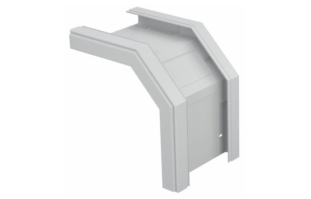 Cambio De Nivel 90 Gradosc Aislante 60X300 Plastico Pvc Gris Metatray Pemsa