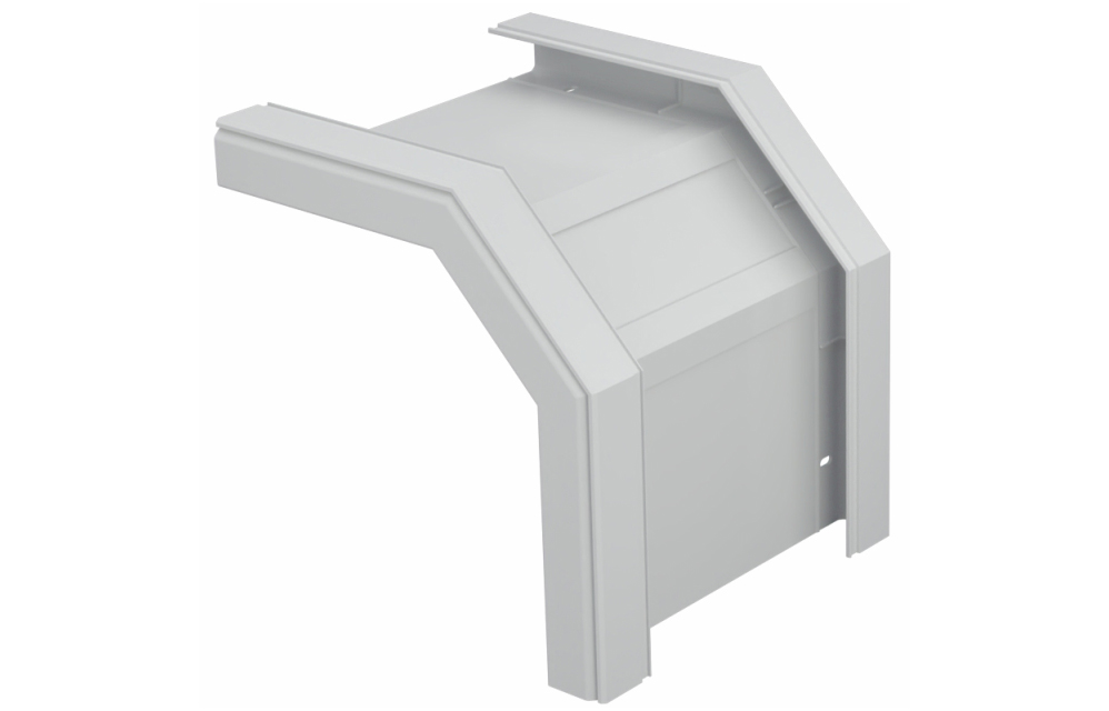 Cambio De Nivel 90 Gradosc Aislante 60X400 Plastico Pvc Gris Metatray Pemsa