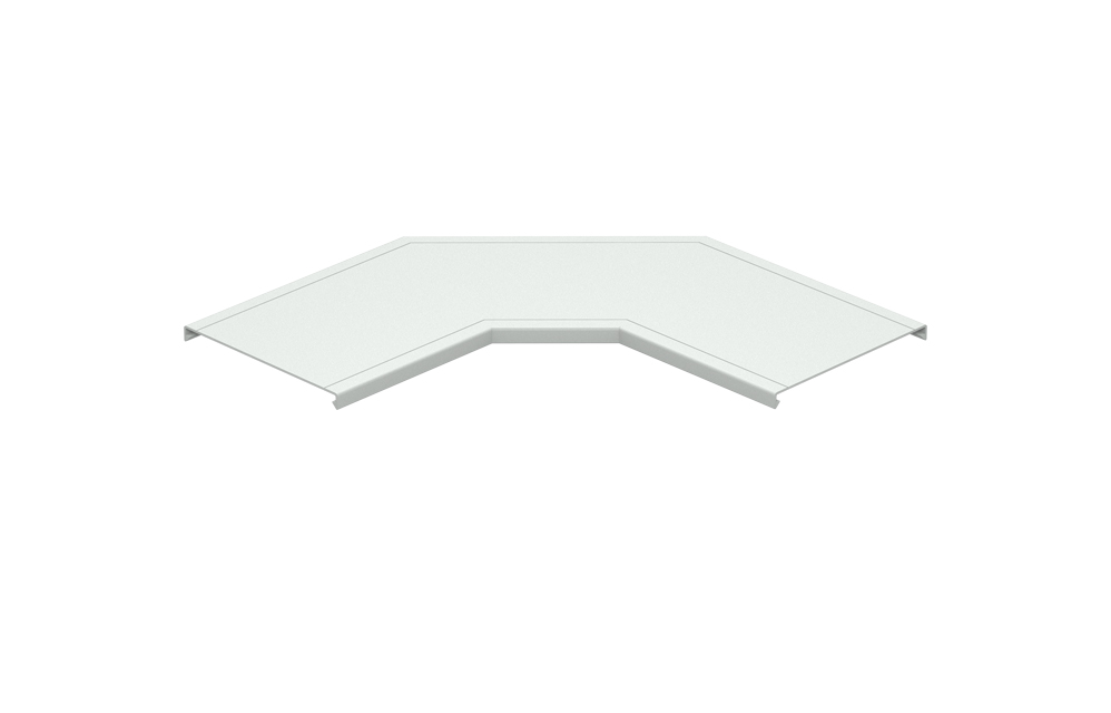 Tapa Aislante Curva 90 Grados 60X200 Plastico Pvc Gris Metatray Pemsa
