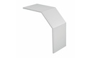 Tapa Aislante Para Cambio De Nivel Convexo  90 Grados 60X300 Plastico Pvc Gris Metatray Pemsa