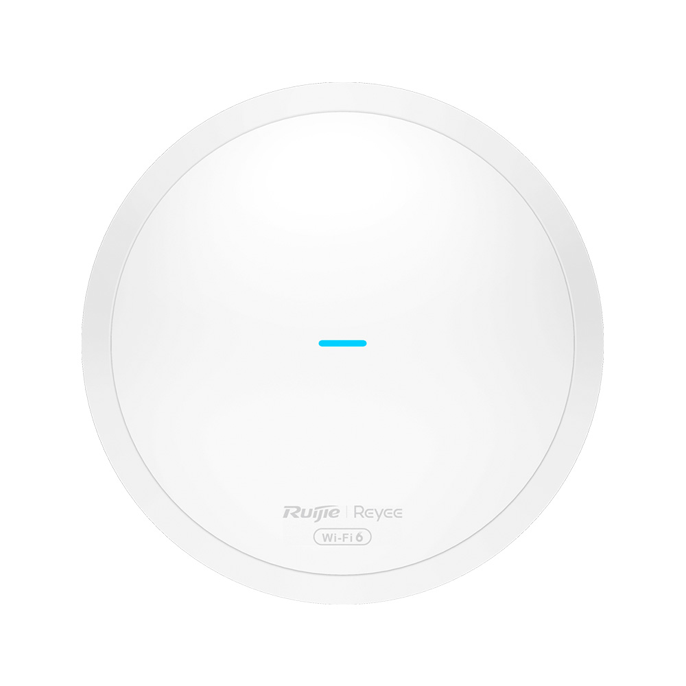 Access Point Conexion 1Gbps Max 256 Usuarios Doble Banda Mimo 2X2 Wifi 6 Montaje Techo Interior Ruijie