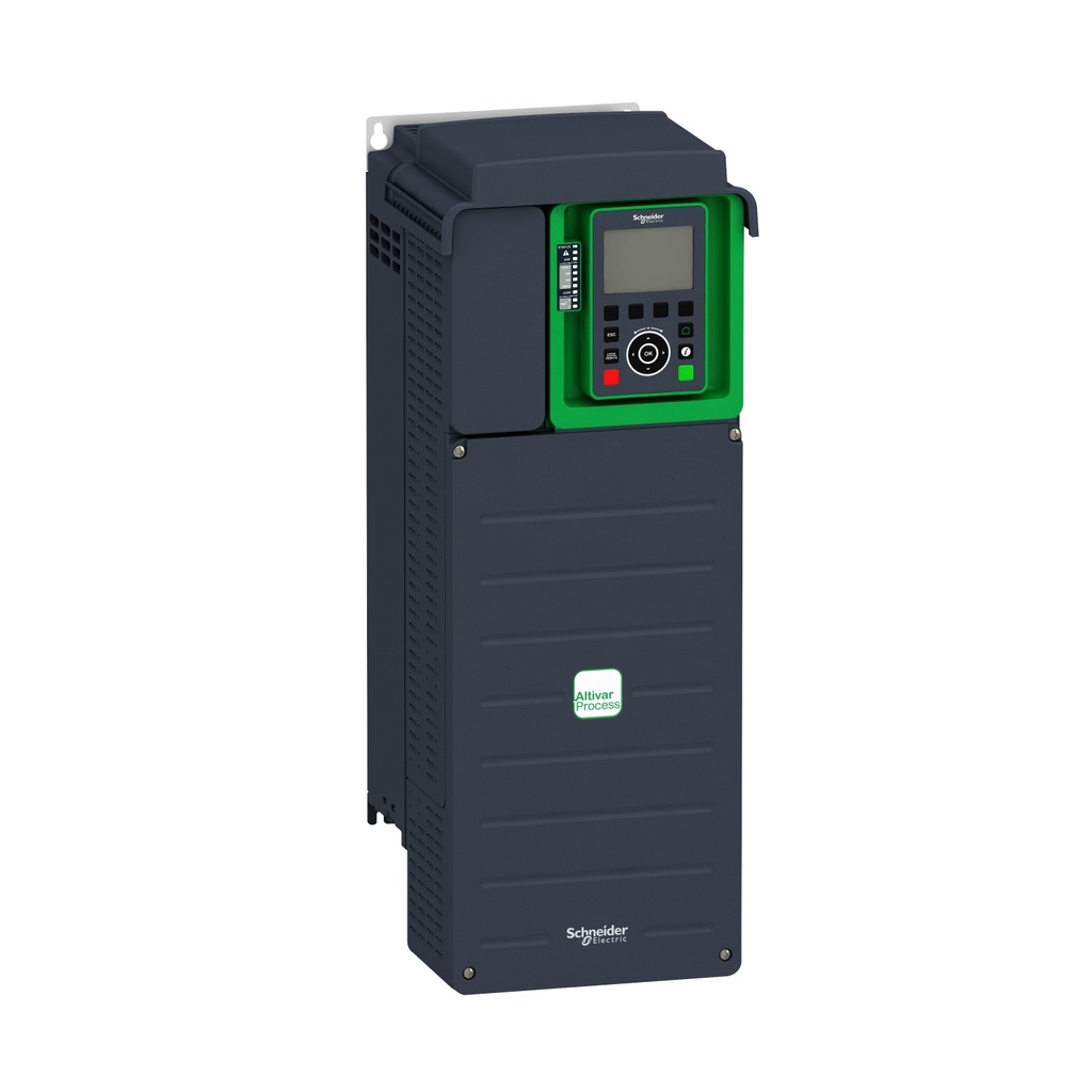 [ATV930D18N4] Variador De Velocidad Atv930 Procesos 18.5Kw 25Hp 39.2A 440V 380-480Vac Modbus Y Ethernet Integrado Opcional Profinet Y Profibus Pantalla Lcd Aplicacion Industria Pesada Schneider