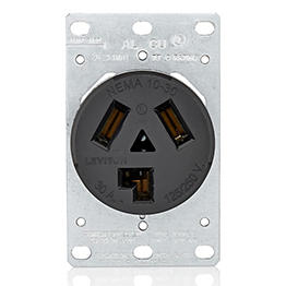 Toma Corriente De Montaje Empotrado 30A Nemoa 10-30R 10P 125/250V Leviton