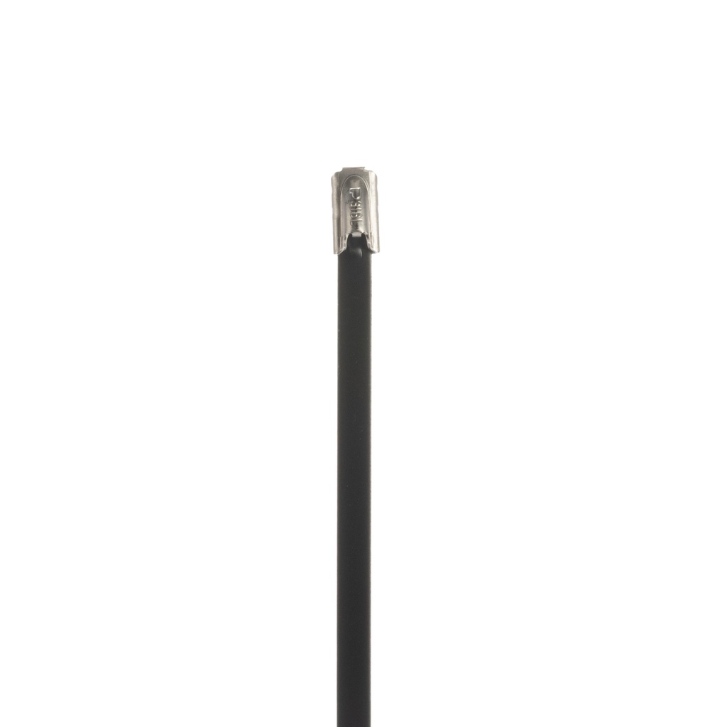[IMLTFC86S-C6L] Amarre Metalico Acero Inox 316 Largo 310Mm X Ancho 4.6Mm 100Lb Negro Paquete X 100U Stronghold Panduit