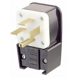 Clavija 50A 250V 3F+T 15-50P Recta Leviton