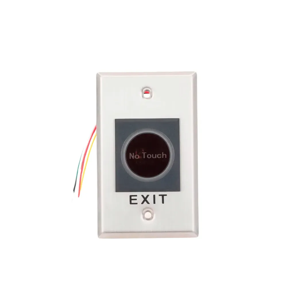 [DS-K7P07] Boton De Salida No-Touch / Acero Inoxidable / 115X70X16Mm / Indicador De Estado Hikvision 302920700