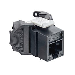 Toma Rj45 Categoria 6A Negra Ax0 Leviton