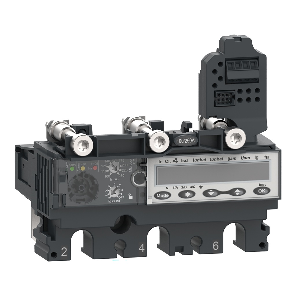 Unidad De Control Micrologic 6.2 E Lsig 40A 3P Para Interruptor Nsx 100/160/250 Compact Nsx Schneider