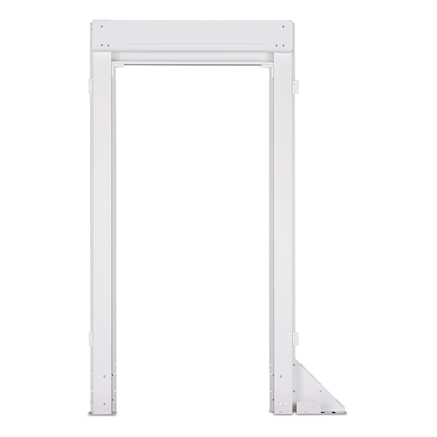 Bastidor De Fin De Fila Unica P / Pasillo De 40.5" Net-Contain Blanco Panduit