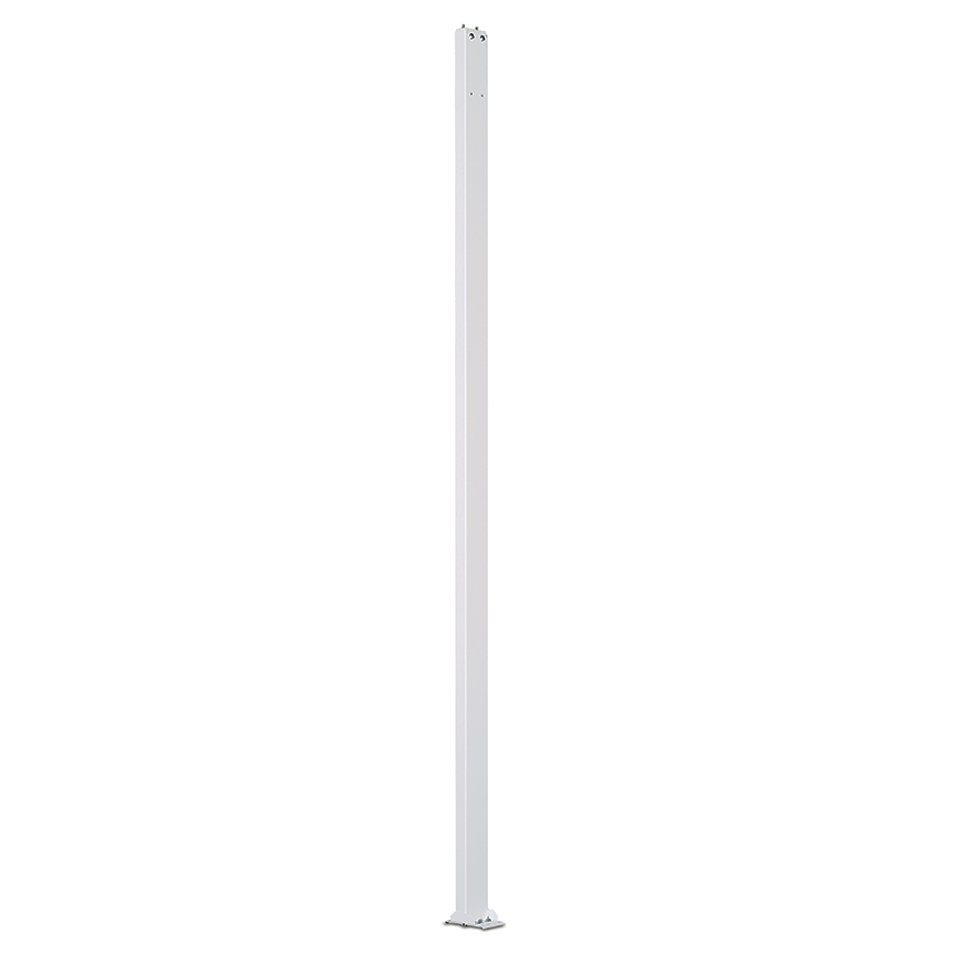 Poste De Tramo Medio Net-Contain 42-52Ru Blanco Panduit