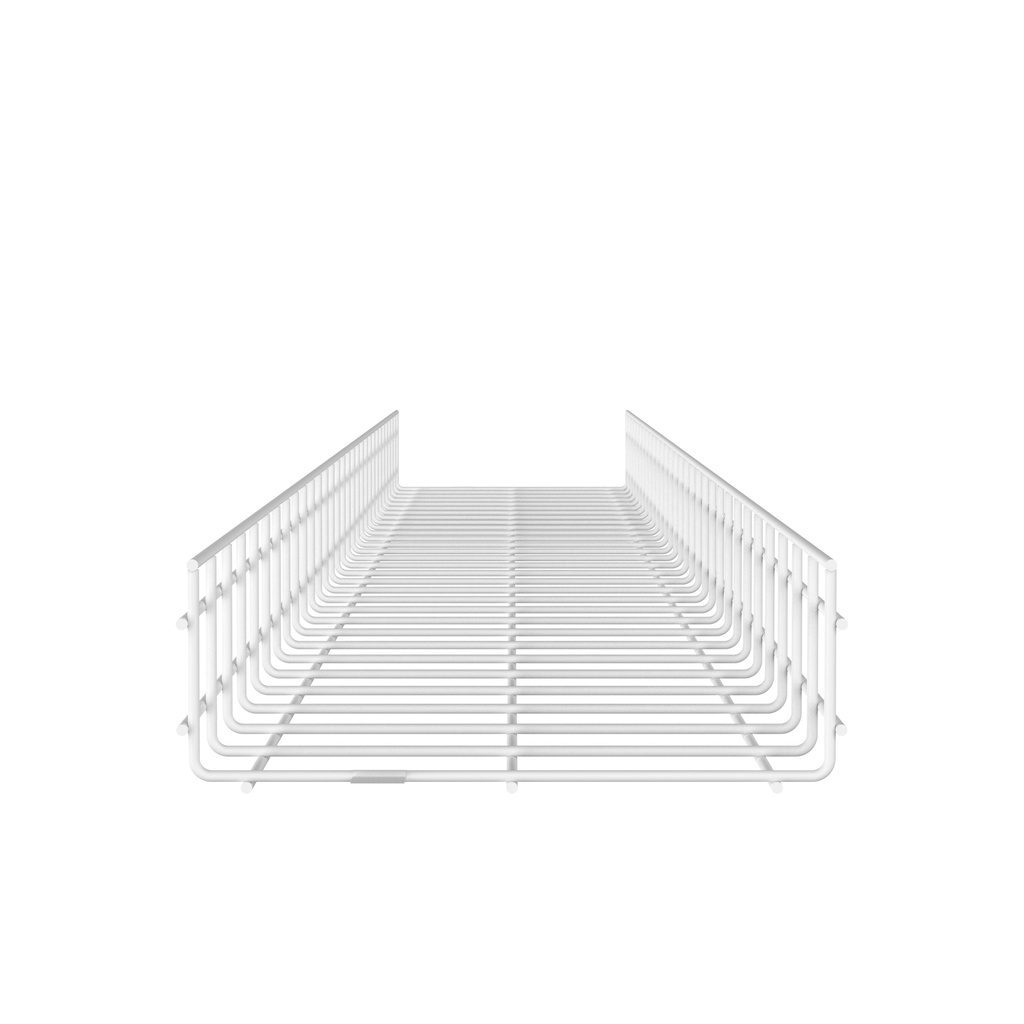 Bandeja Malla 100Mm X 300Mm X 3.0Mts Recubrimiento En Polvo Blanco Panduit