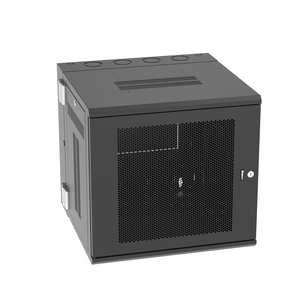 Gabinete Montaje En Pared 12Ru 635X635X604.8Mm Puerta Perforada Negro Panduit