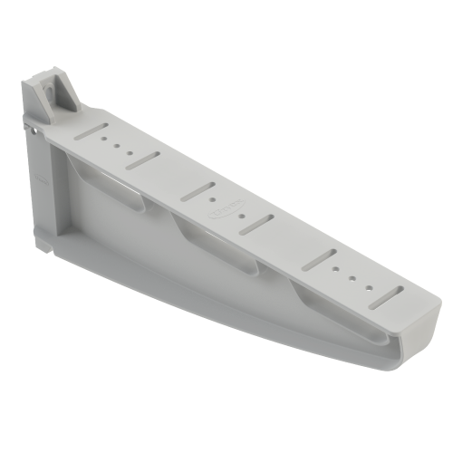 [60603-44] Soporte Horizontal Aislante De Ancho 600 Mm En U48X Sin Halógenos Unex