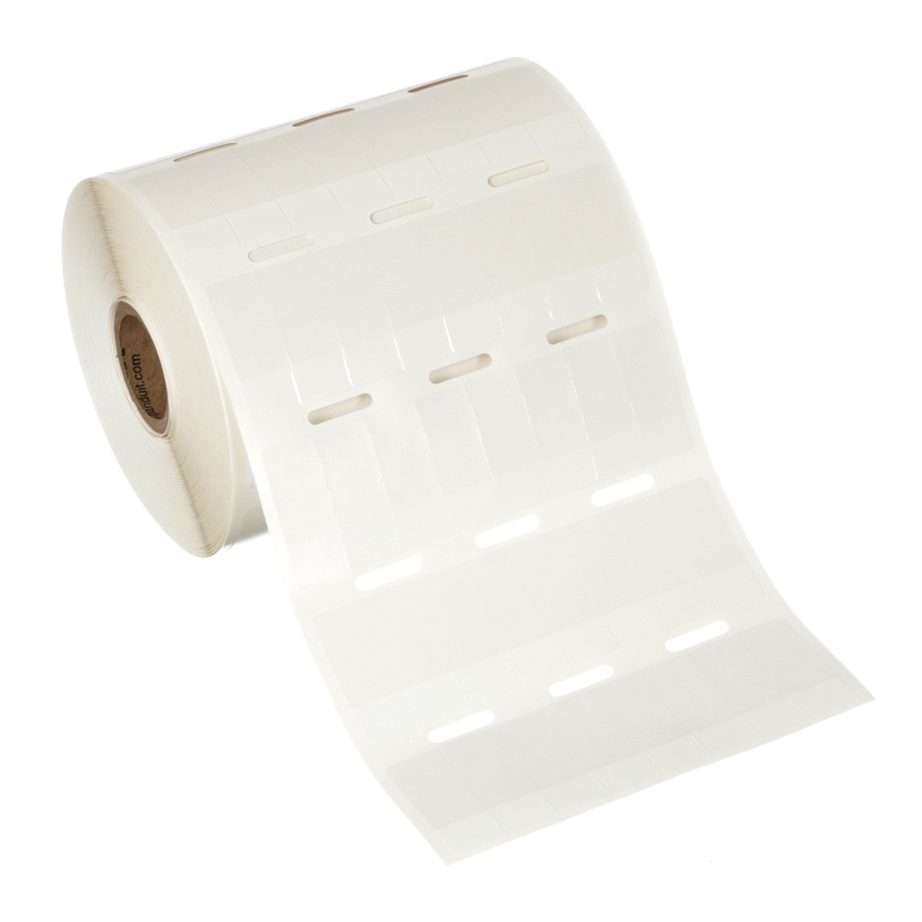 Autolaminado Blanco 1.25 Pulg Largo X 0.38 Ancho Rollo X5000 Unds Tdp Pnaduit