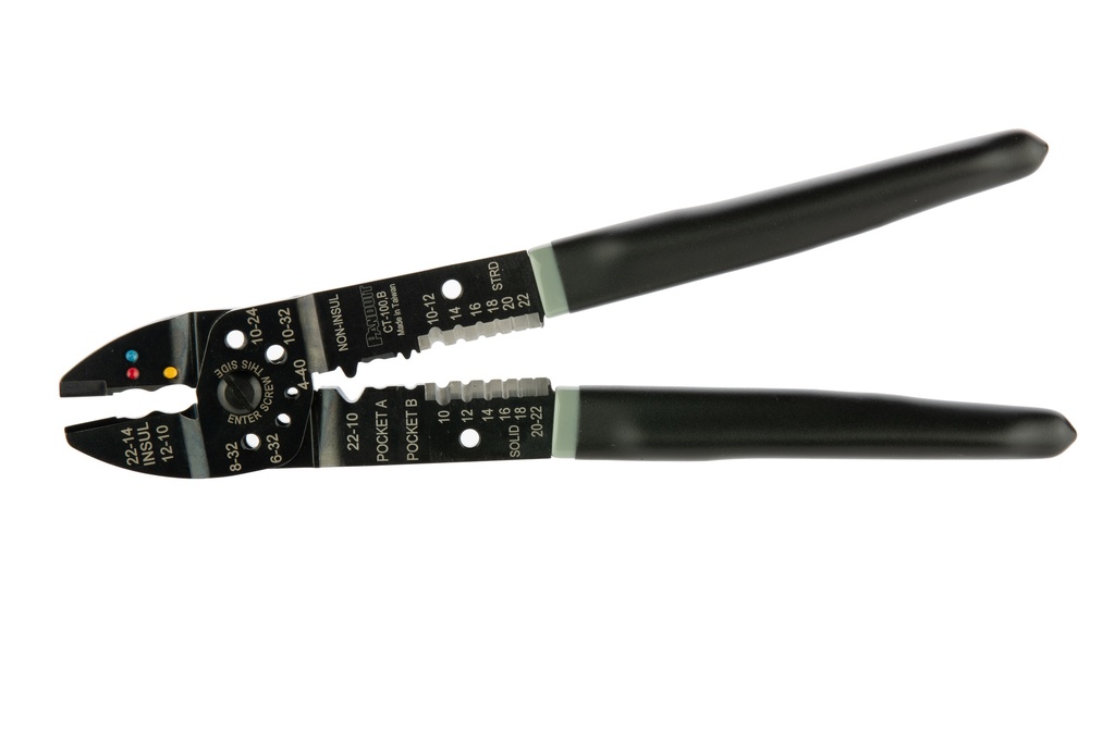 [CT-100B] Poncahdora Manual Para Temrinal Ojo 22-10 Awg Panduit