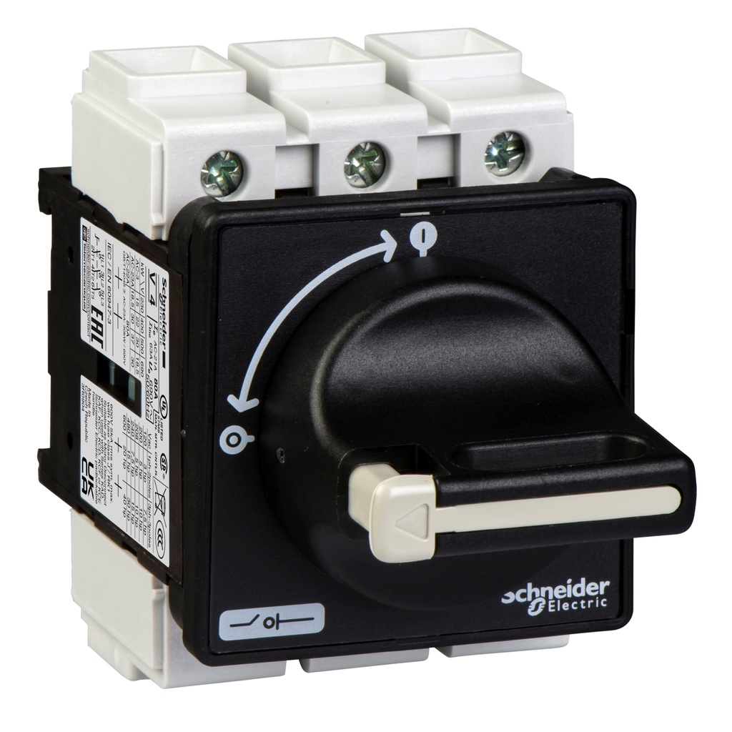 Interruptor Seccionador Conmutador 80A 3P 690Vac Montaje En Puerta Schneider