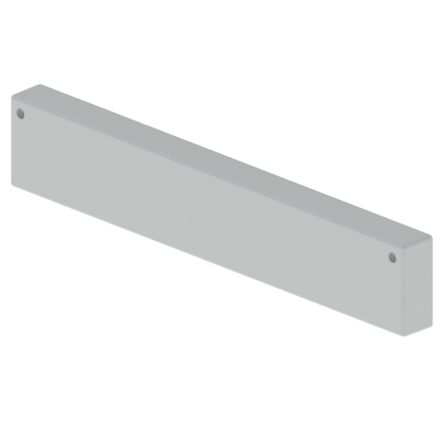 [66413] Tapa Final Para Bandeja Portacable 60X400Mm Gris U23X Unex