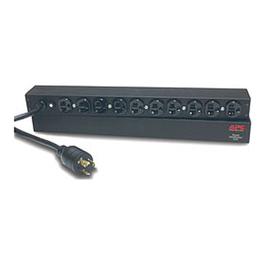 Pdu Multitoma Horizontal Basica 20A Voltaje De Entrada 100/120 Vac 5-15P L5-20P Voltaje De Salida 120 Vac 10 5-15R C13 Apc Schneider