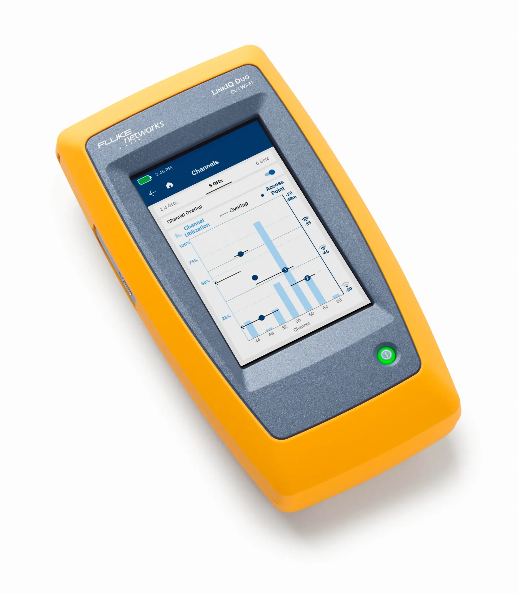[LIQ-DUO-CO] Comprobador/Calificador Linkiq De Cableado Par Trenzado Vertifica Rendimiento Hasta 10Gbase-T Mapa De Cableado Tdr Direccion Ip Nombre Numero Puerto Vlan Velocidades De Datos Ping Deteccion Prueba Poe Clase 8 Analisis De Wifi Fluke 6118279